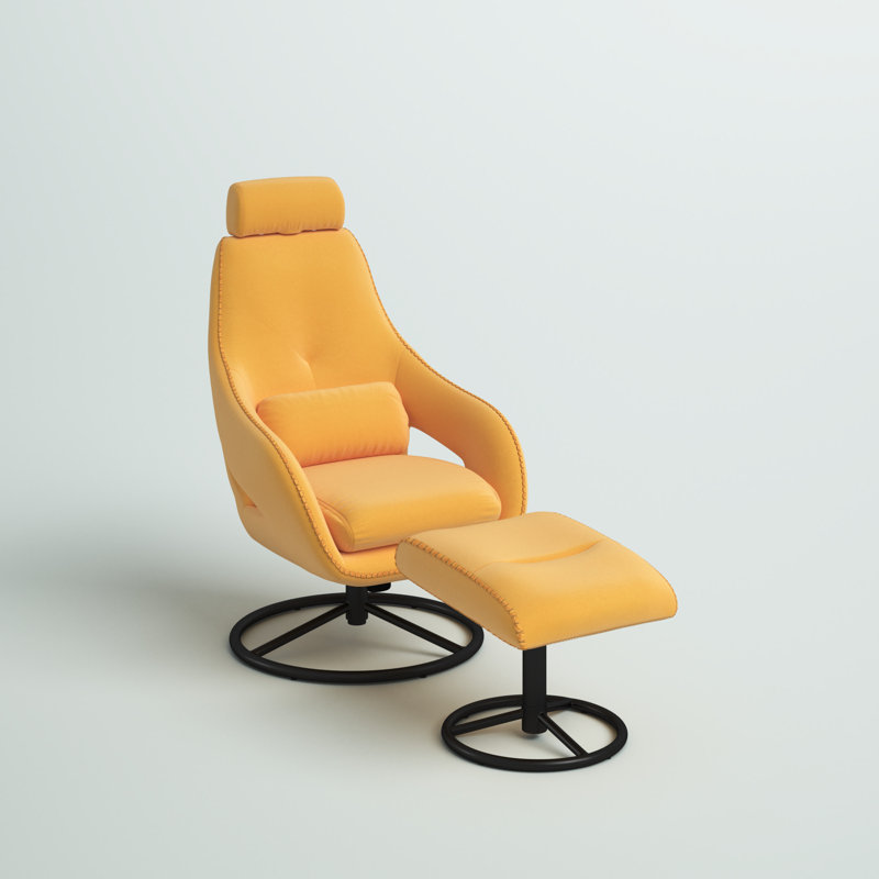 Mercury Row® Myler Upholstered Swivel Accent Chair & Reviews Wayfair